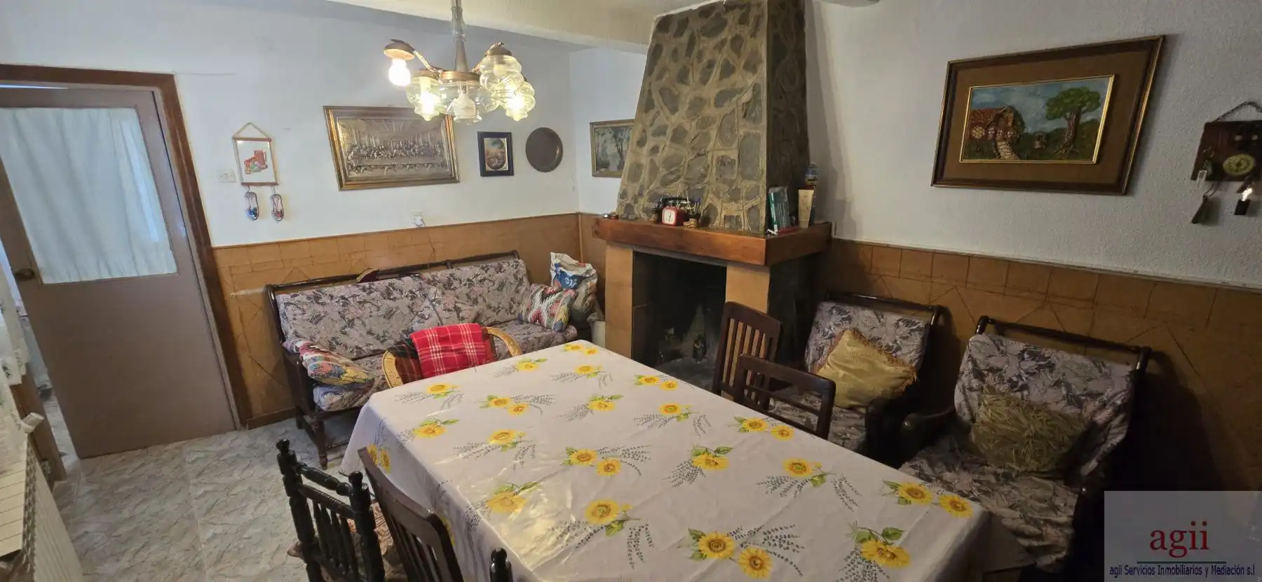 Dining room of Houses for sale in Villalba del Rey  with Heating, Terrace and Furnished