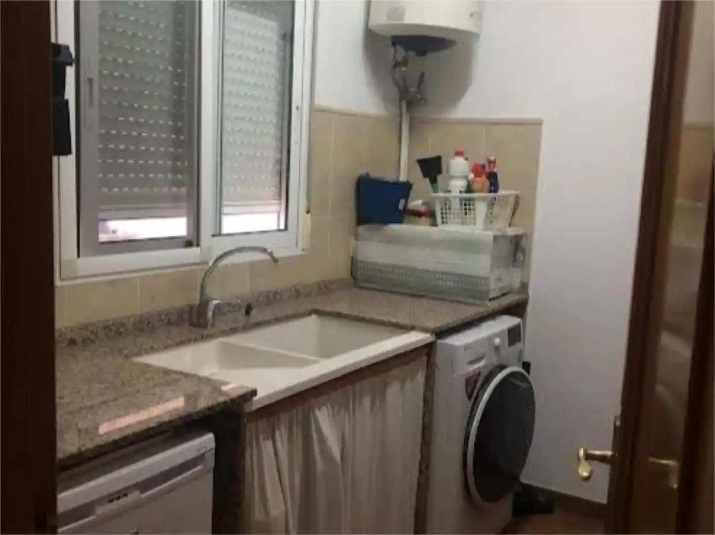 Cuina de Casa adosada en venda en L'Olleria amb Aire condicionat