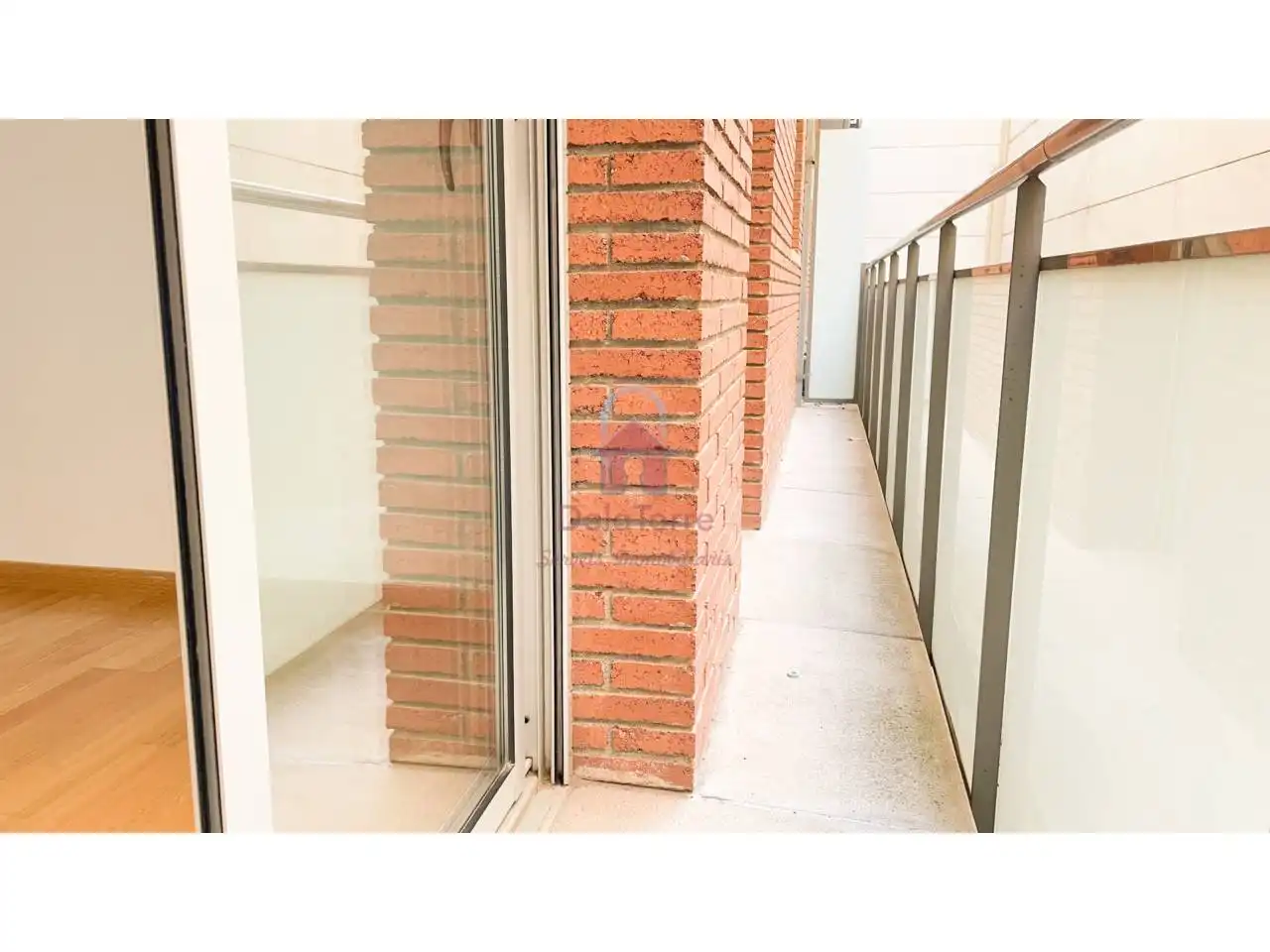 Balcony of Flat for sale in Terrassa  with Air Conditioner, Heating and Parquet flooring