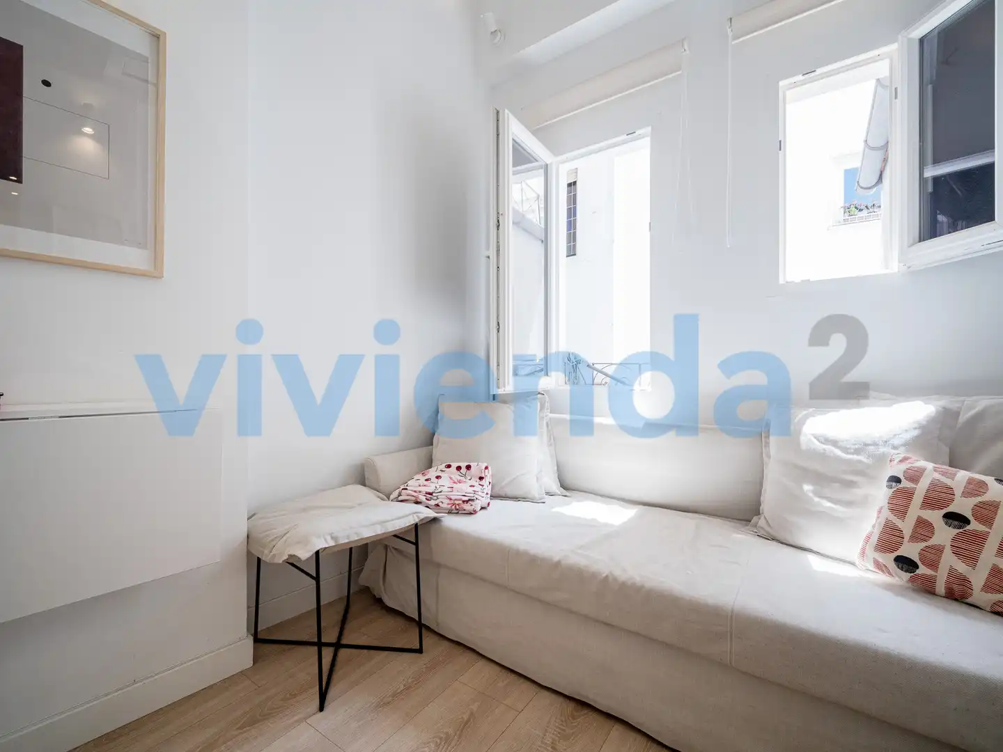 Wohnzimmer von Wohnung zum Verkauf in Madrid mit Klimaanlage und Heizung