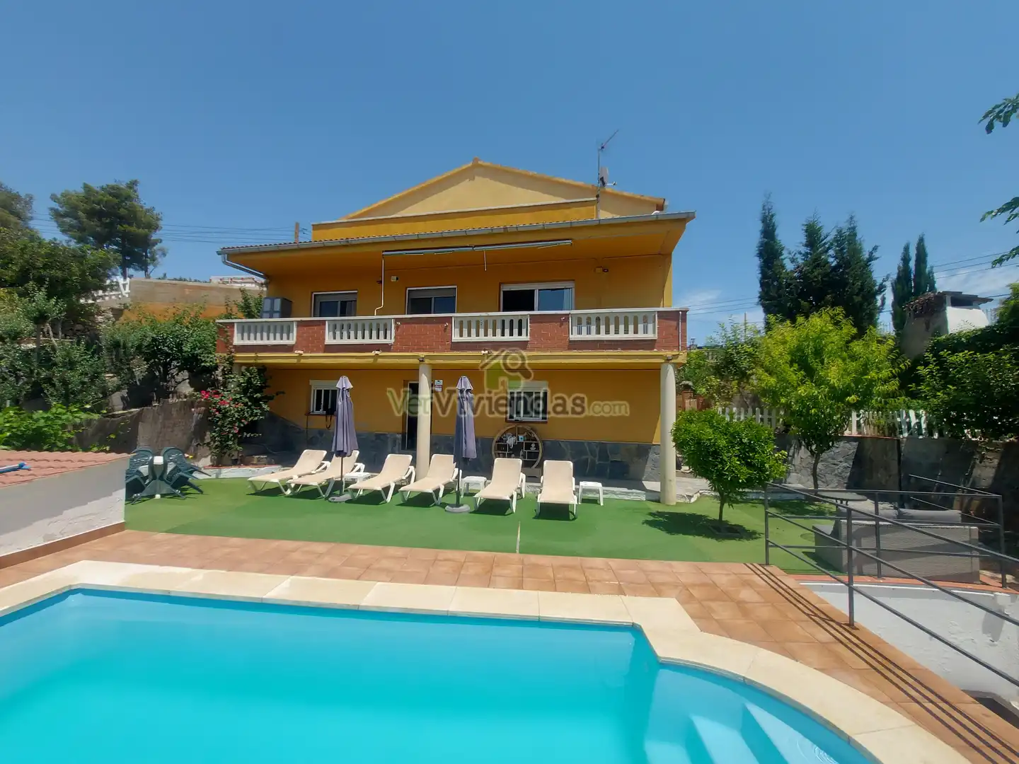 Jardí de Casa o xalet en venda en Olivella amb Calefacció, Jardí privat i Parquet