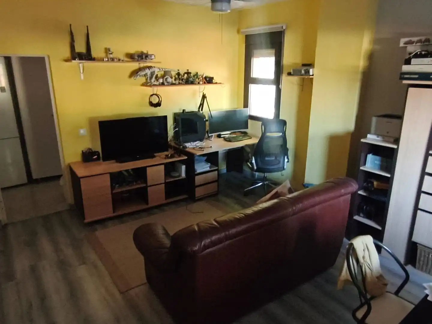 Sala d'estar de Casa o xalet en venda en Casar de Cáceres amb Terrassa i Piscina
