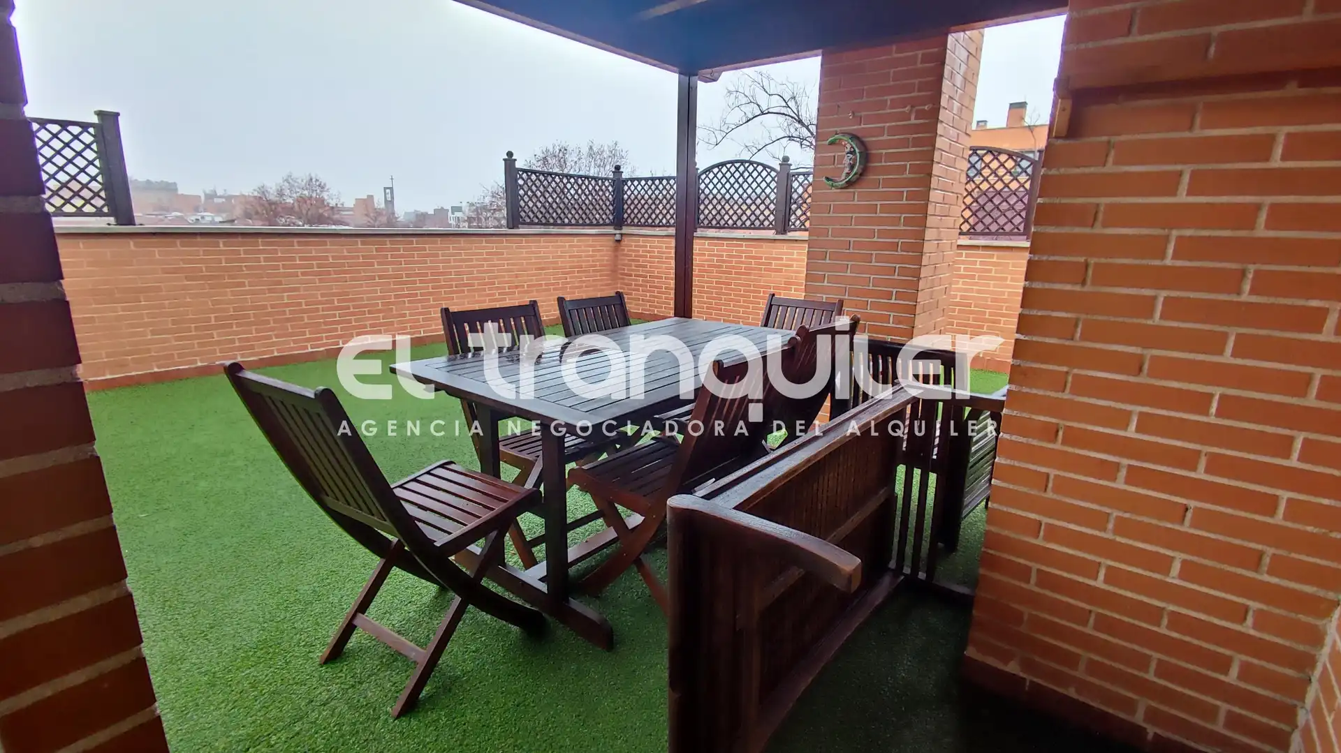 Terrassa de Àtic de lloguer en Madrid amb Aire condicionat, Parquet i Terrassa