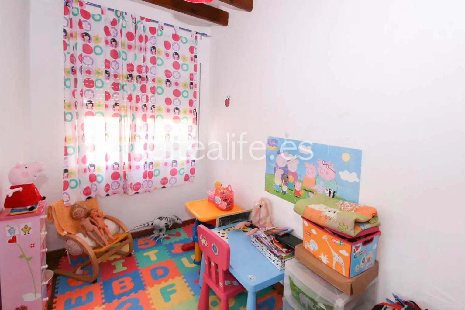 Schlafzimmer von Haus oder Chalet zum Verkauf in Altea mit Klimaanlage, Privatgarten und Terrasse