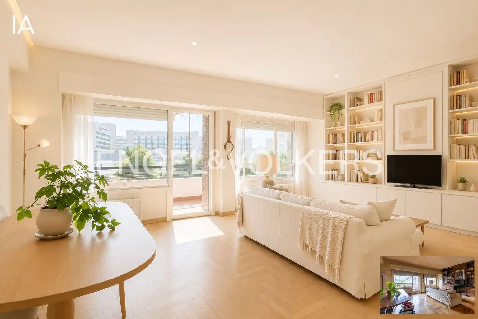 Exterior view of Flat for sale in Madrid  with Heating, Parquet flooring and Terrace
