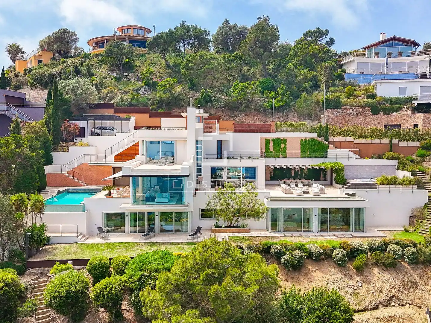 Vista exterior de Casa o xalet en venda en Begur amb Aire condicionat, Jardí privat i Terrassa