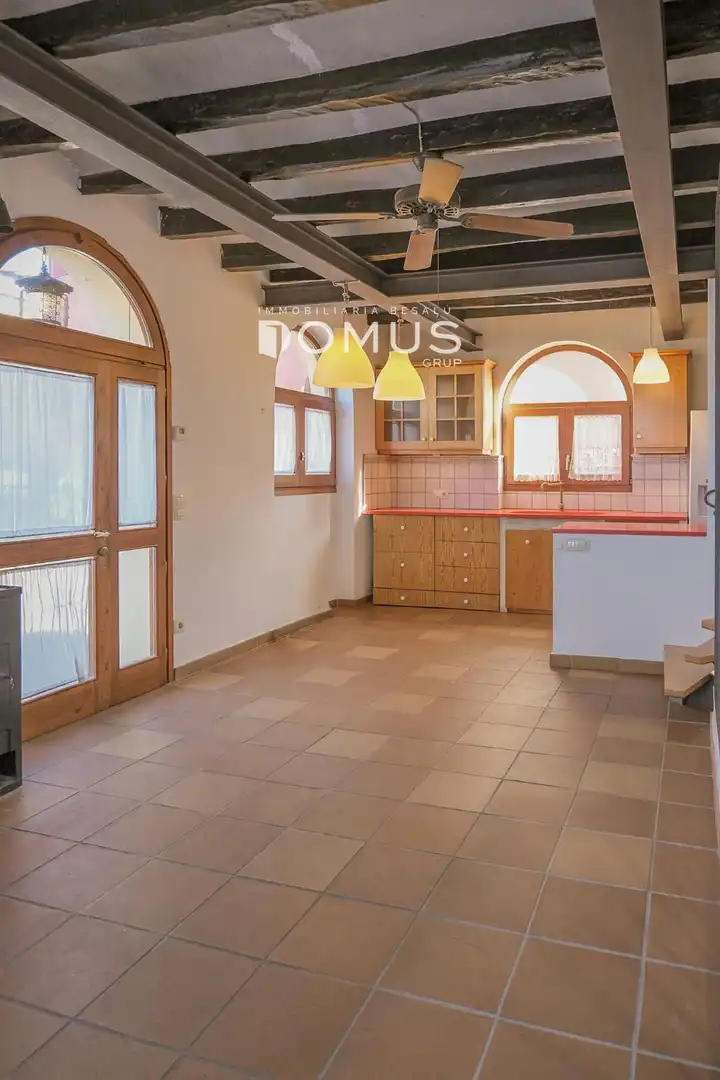 Cocina de Casa o chalet en venta en Tortellà con Parquet, Horno y Balcón