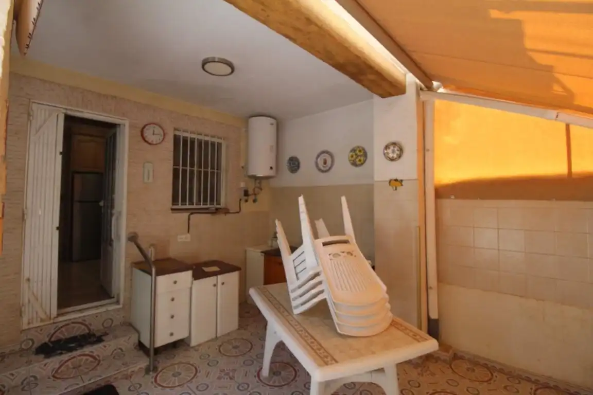 Cocina de Casa adosada en venta en Torrevieja con Aire acondicionado, Jardín privado y Terraza