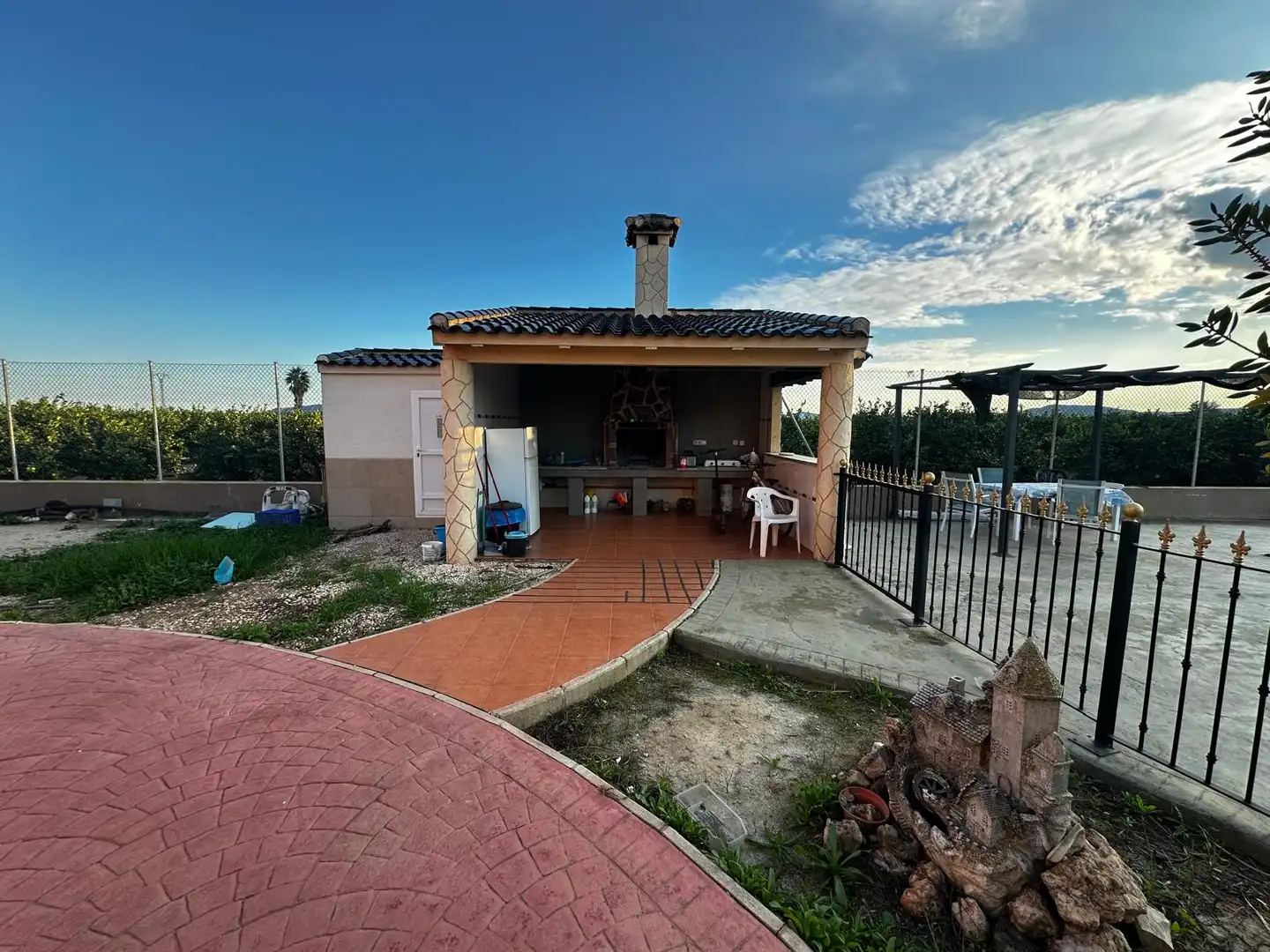 Terrassa de Casa o xalet en venda en Orihuela amb Jardí privat, Terrassa i Piscina
