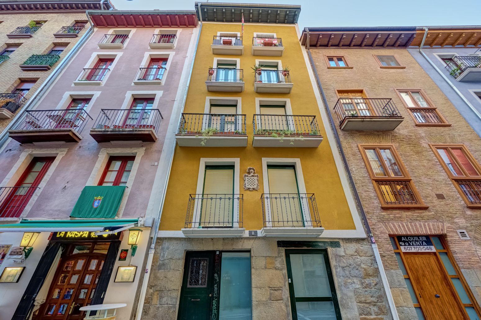 Vista exterior de Pis en venda en  Pamplona / Iruña amb Calefacció