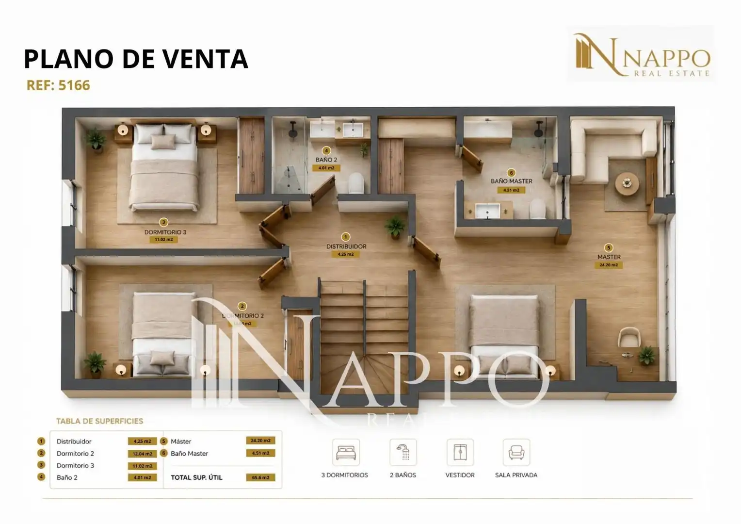 Dúplex en venda en  Palma de Mallorca amb Aire condicionat, Calefacció i Terrassa