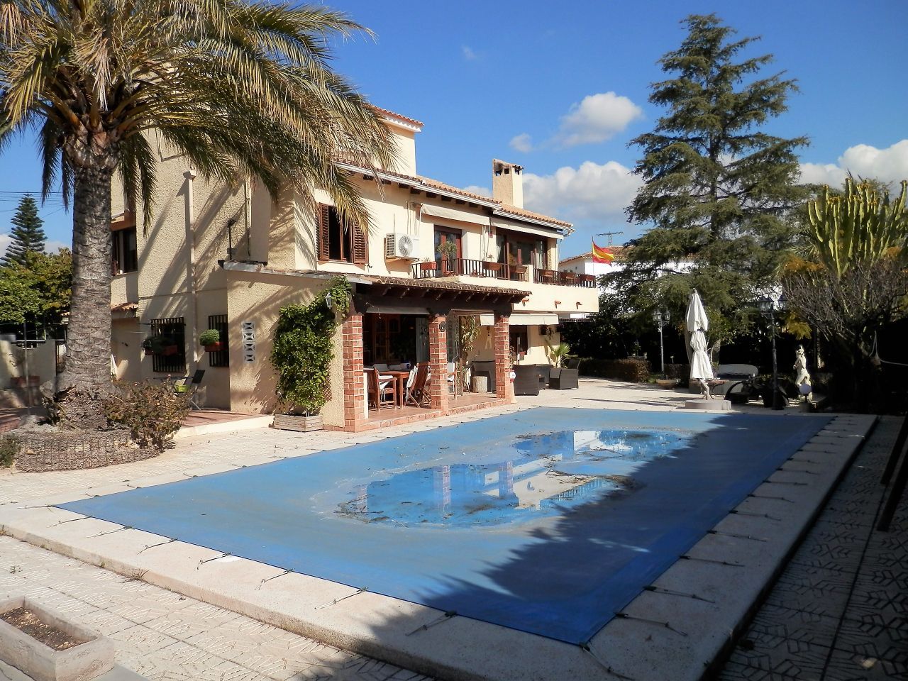 Swimming pool of House or chalet for sale in L'Alfàs del Pi  with Air Conditioner, Heating and Swimming Pool
