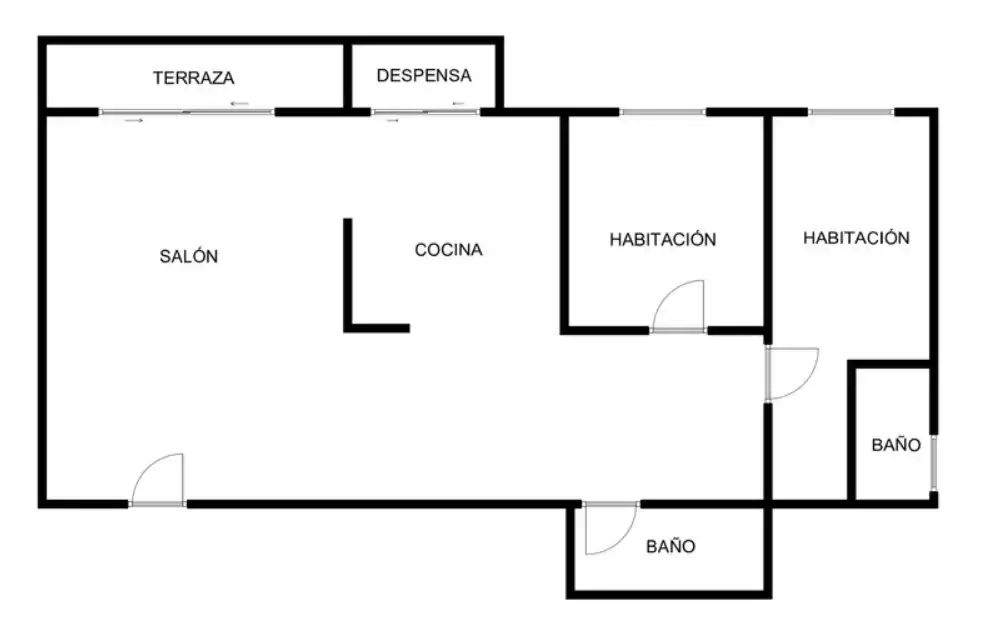 Piso en venta en Madrid con Aire acondicionado, Calefacción y Terraza