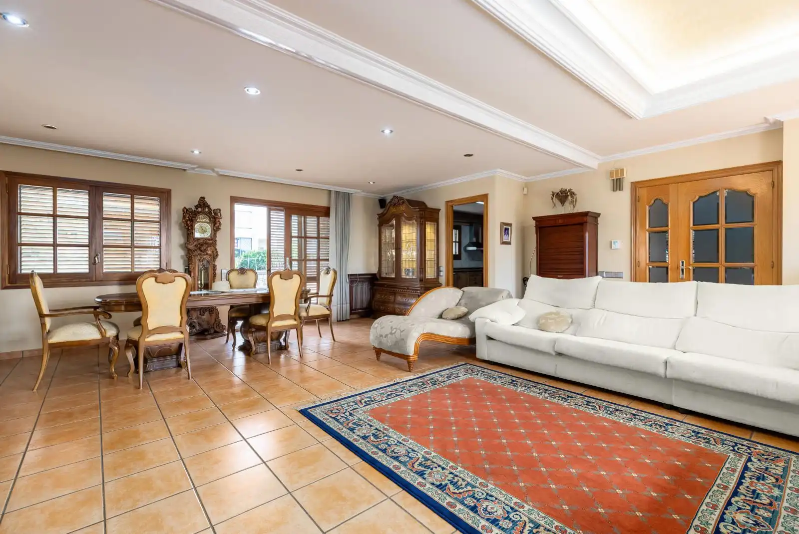 Sala d'estar de Casa o xalet en venda en Mataró amb Terrassa i Piscina