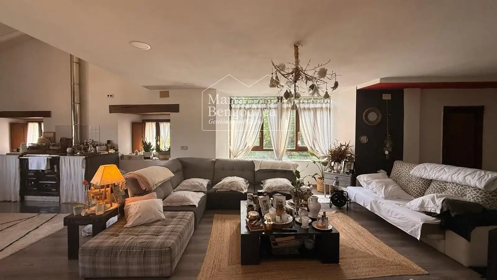 Living room of Houses for sale in Condado de Treviño  with Heating, Terrace and Furnished