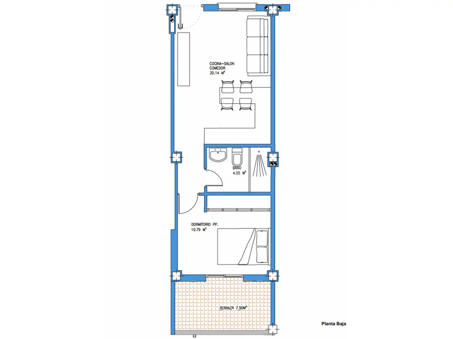 Apartament en venda a Cómpeta