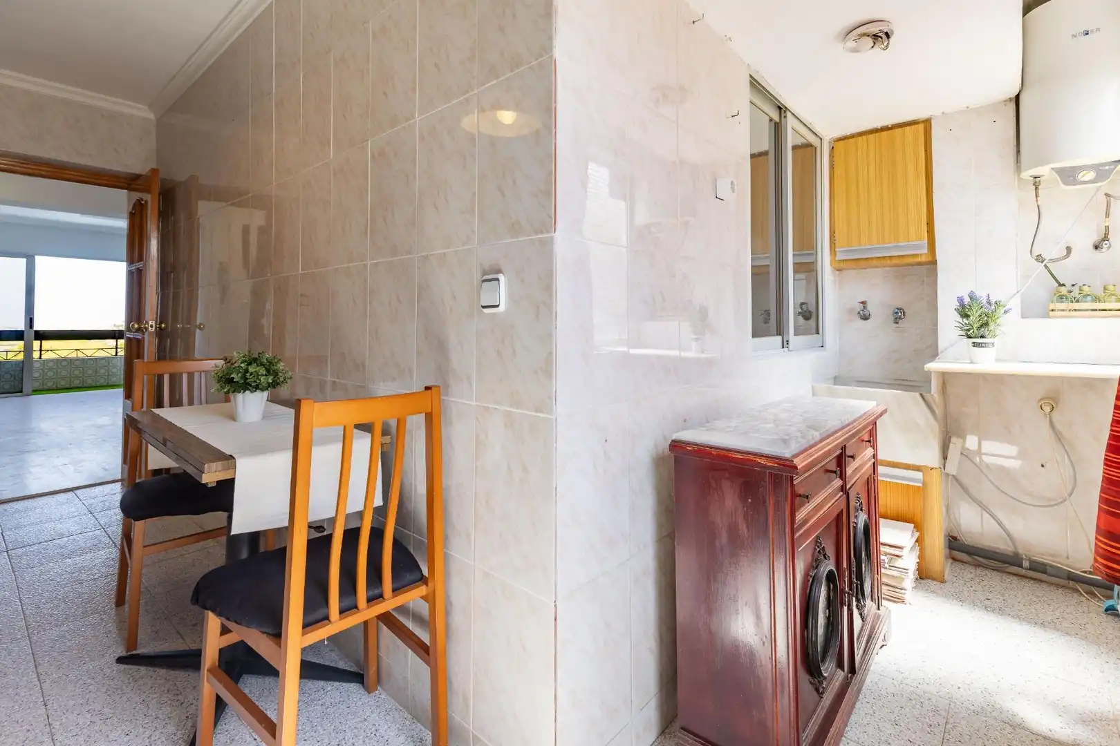 Cuina de Apartament en venda en Godella amb Aire condicionat i Balcó