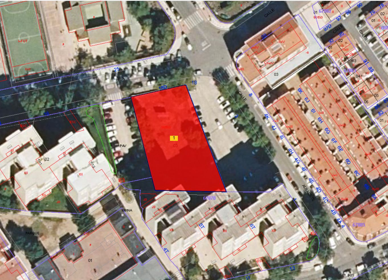 Exterior view of Industrial land for sale in Guadalajara Capital