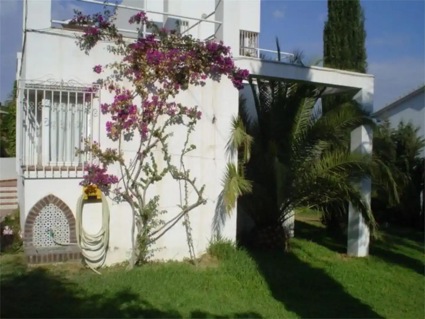 Garten von Wohnung zur Miete in Salobreña mit Klimaanlage, Privatgarten und Schwimmbad