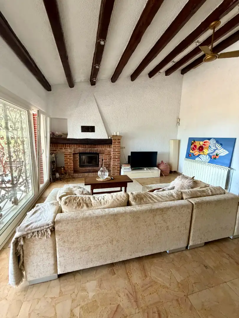 Sala d'estar de Casa o xalet en venda en Lloret de Mar amb Balcó