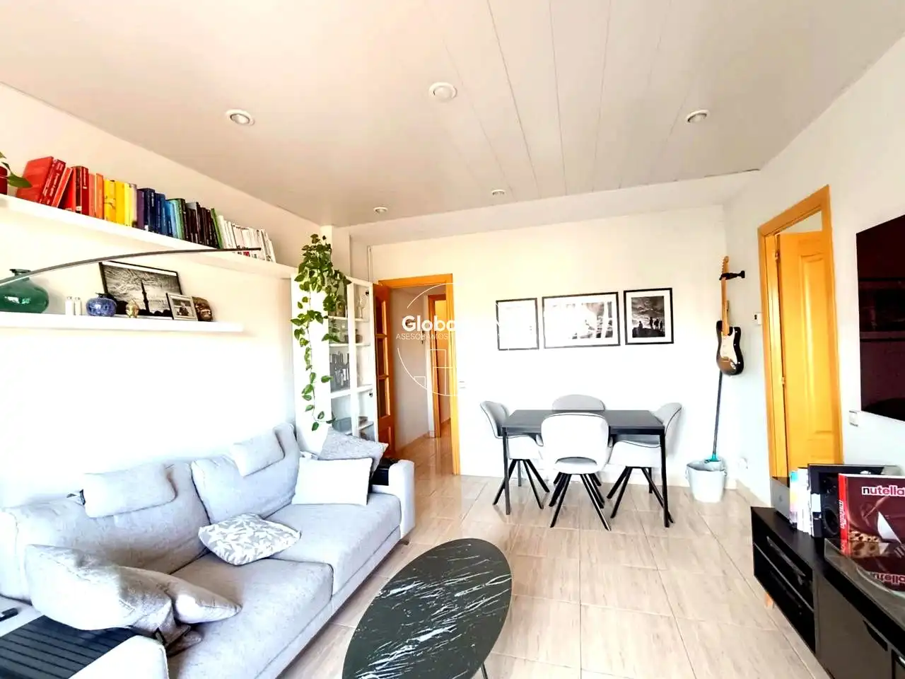 Sala de estar de Ático en venta en  Barcelona Capital con Aire acondicionado y Calefacción