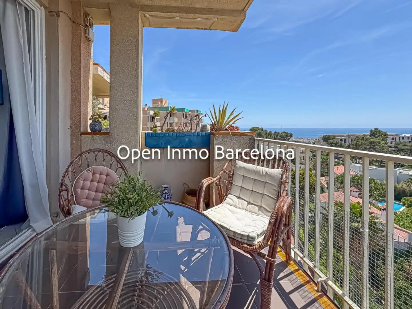 Balcony of Flat for sale in Sant Pere de Ribes  with Heating, Private garden and Terrace