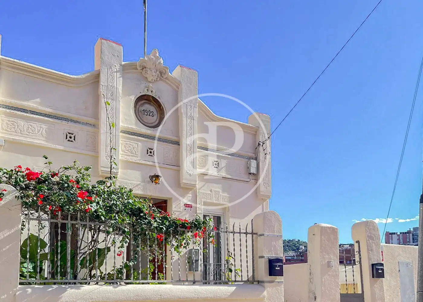 Exterior view of Houses for rent in Barcelona  with Air Conditioner, Heating and Terrace