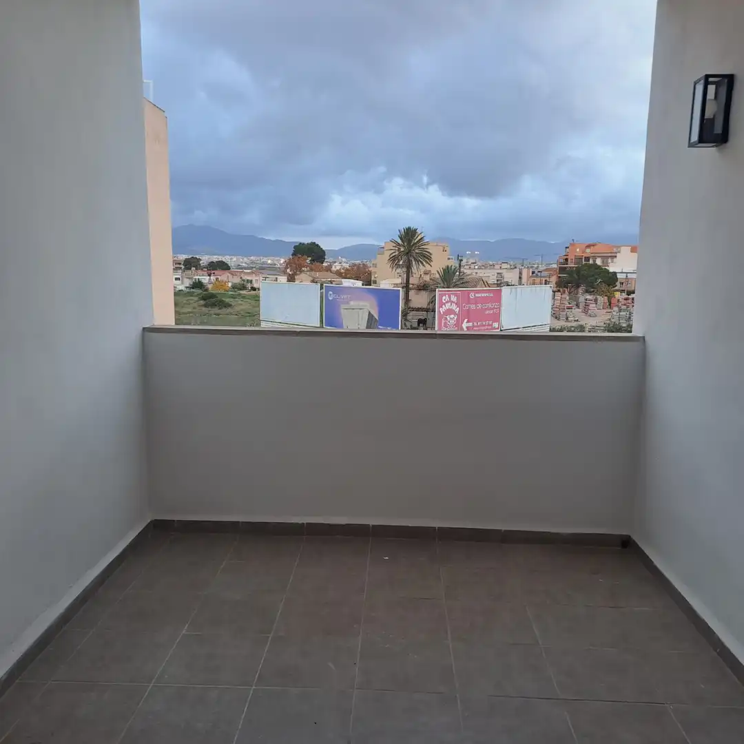 Dormitori de Pis en venda en  Palma de Mallorca amb Parquet, Terrassa i Balcó
