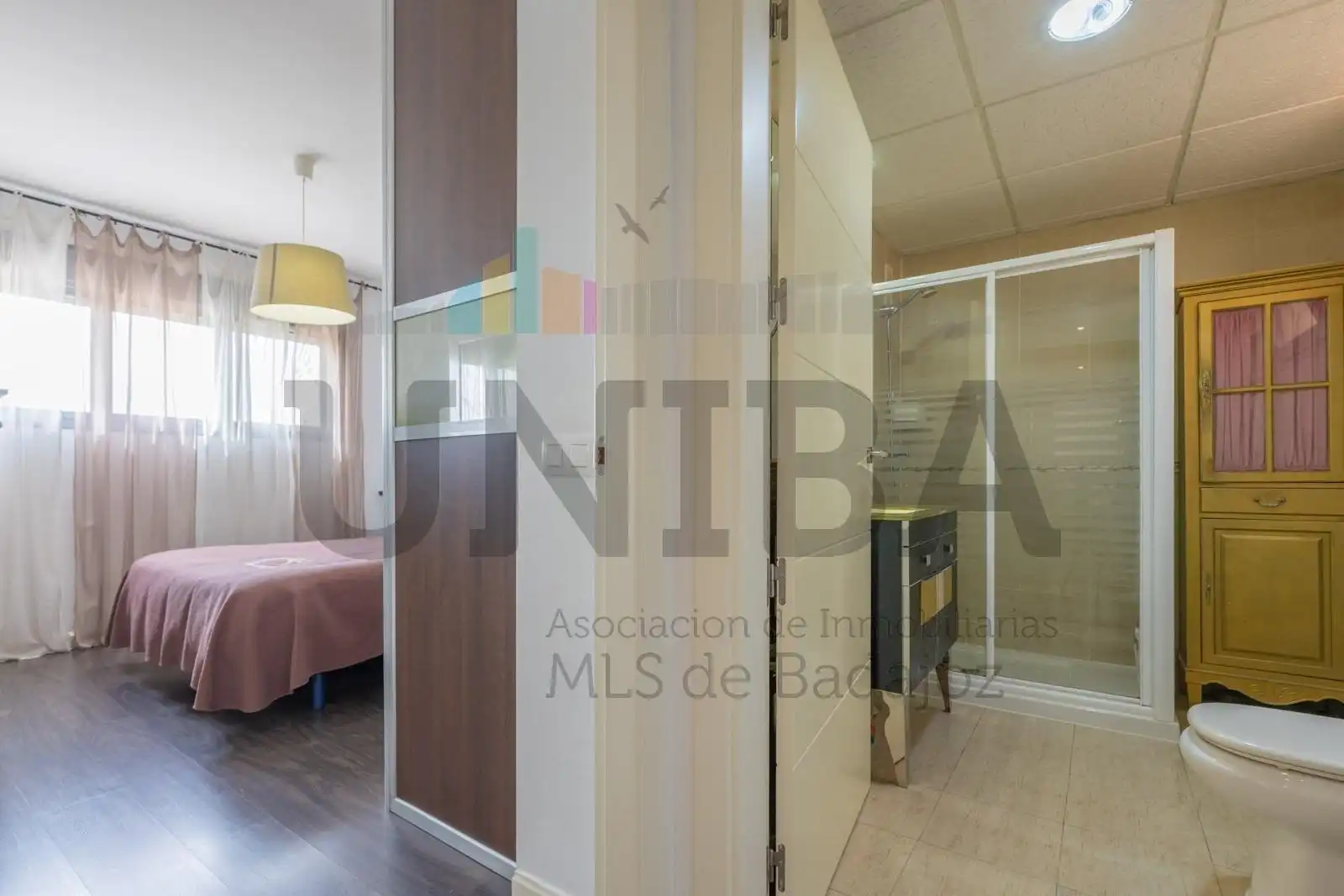 Bedroom of Apartments for sale in Badajoz  with Air Conditioner, Heating and Balcony