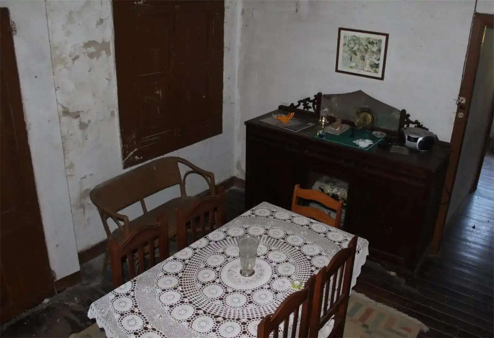 Menjador de Casa adosada en venda en Vila de Cruces