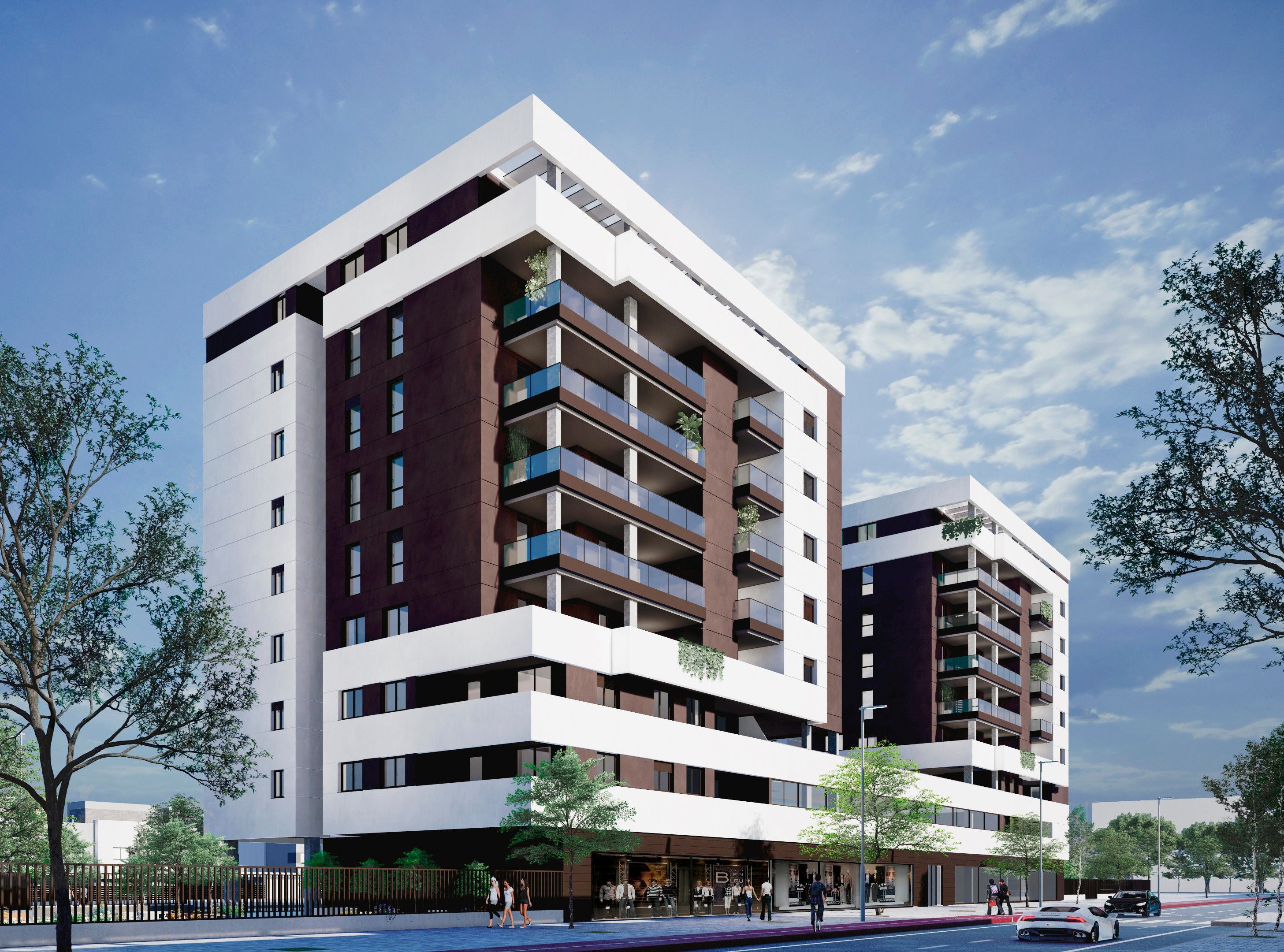 Vista exterior de Piso en venta en  Sevilla Capital con Aire acondicionado, Terraza y Horno