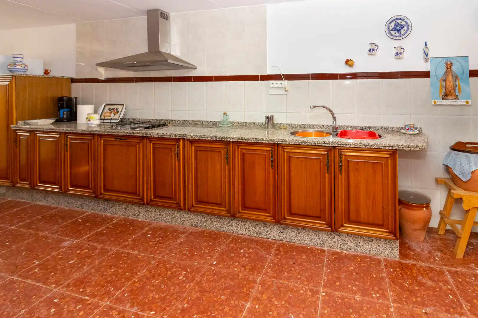 Küche von Haus oder Chalet zum Verkauf in Badajoz mit Klimaanlage, Abstellraum und Schwimmbad