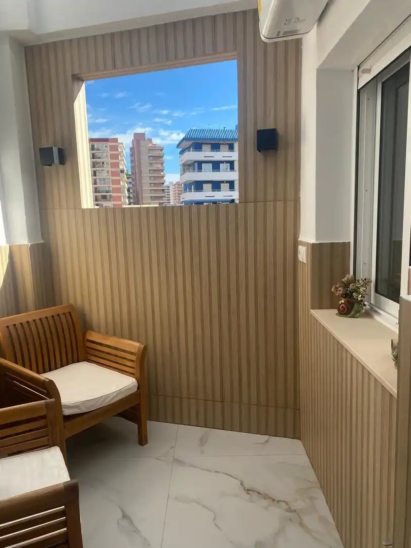 Balcony of Study for sale in Cullera  with Air Conditioner, Furnished and Balcony