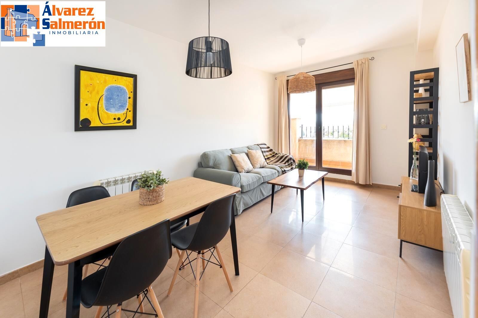 Living room of Flat for sale in Atarfe  with Heating, Terrace and Storage room