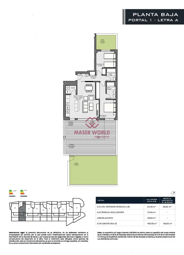 Ground floor with pool for sale in Montemar, imagen 18