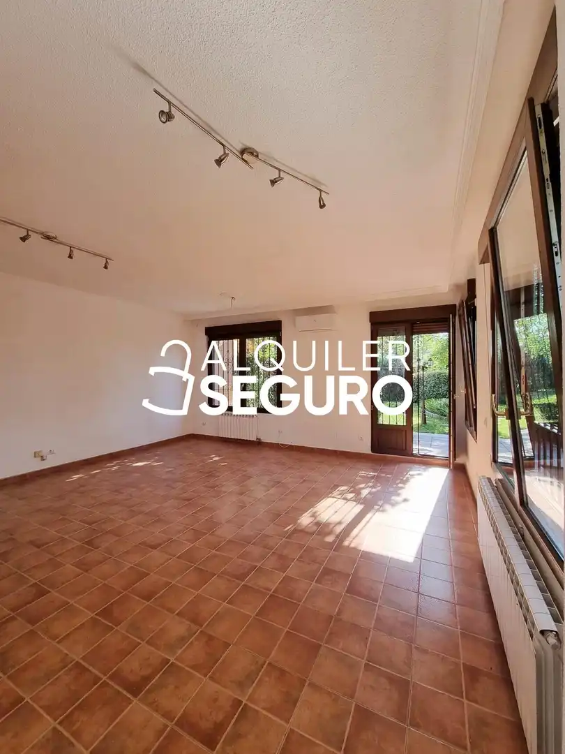 Sala de estar de Casa o chalet de alquiler en Pozuelo de Alarcón con Aire acondicionado, Calefacción y Terraza