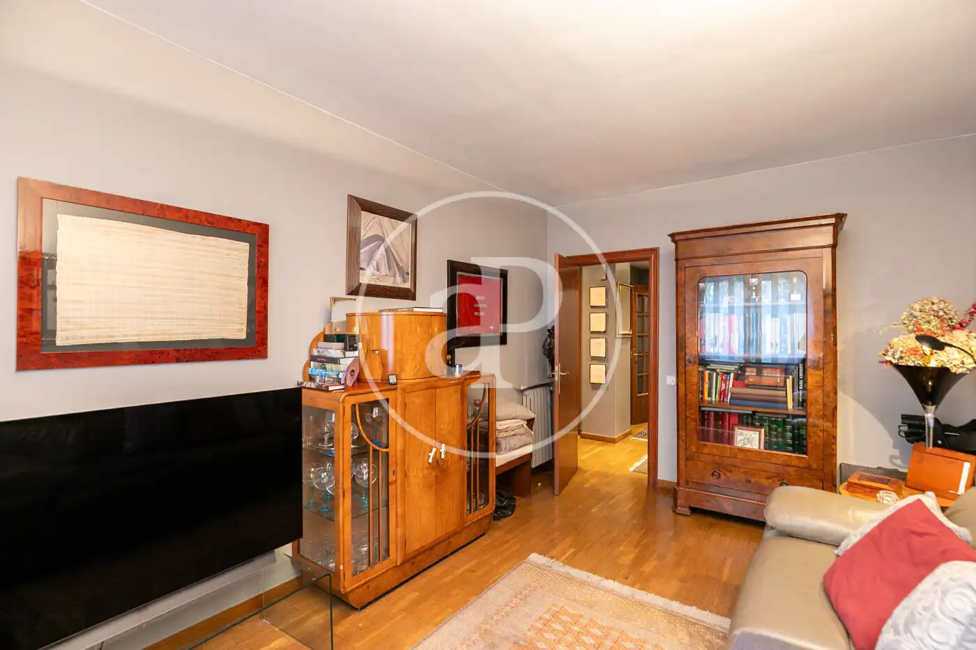 Sala de estar de Piso en venta en Barcelona con Aire acondicionado, Calefacción y Jardín privado