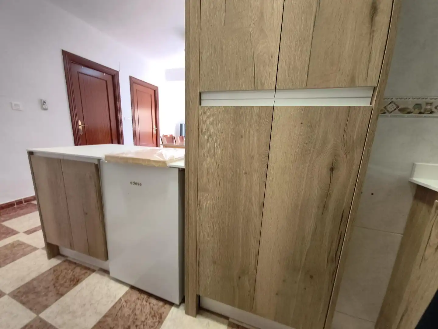 Cocina de Piso de alquiler en Granada con Terraza y Amueblado