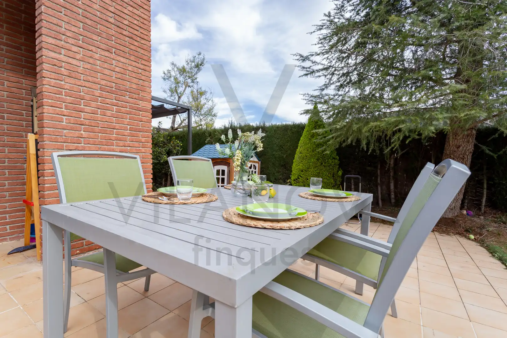 Terrassa de Casa adosada en venda en Castellvell del Camp amb Aire condicionat, Calefacció i Jardí privat