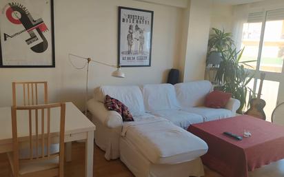 Living room of Apartment to rent in Málaga Capital  with Air Conditioner and Furnished