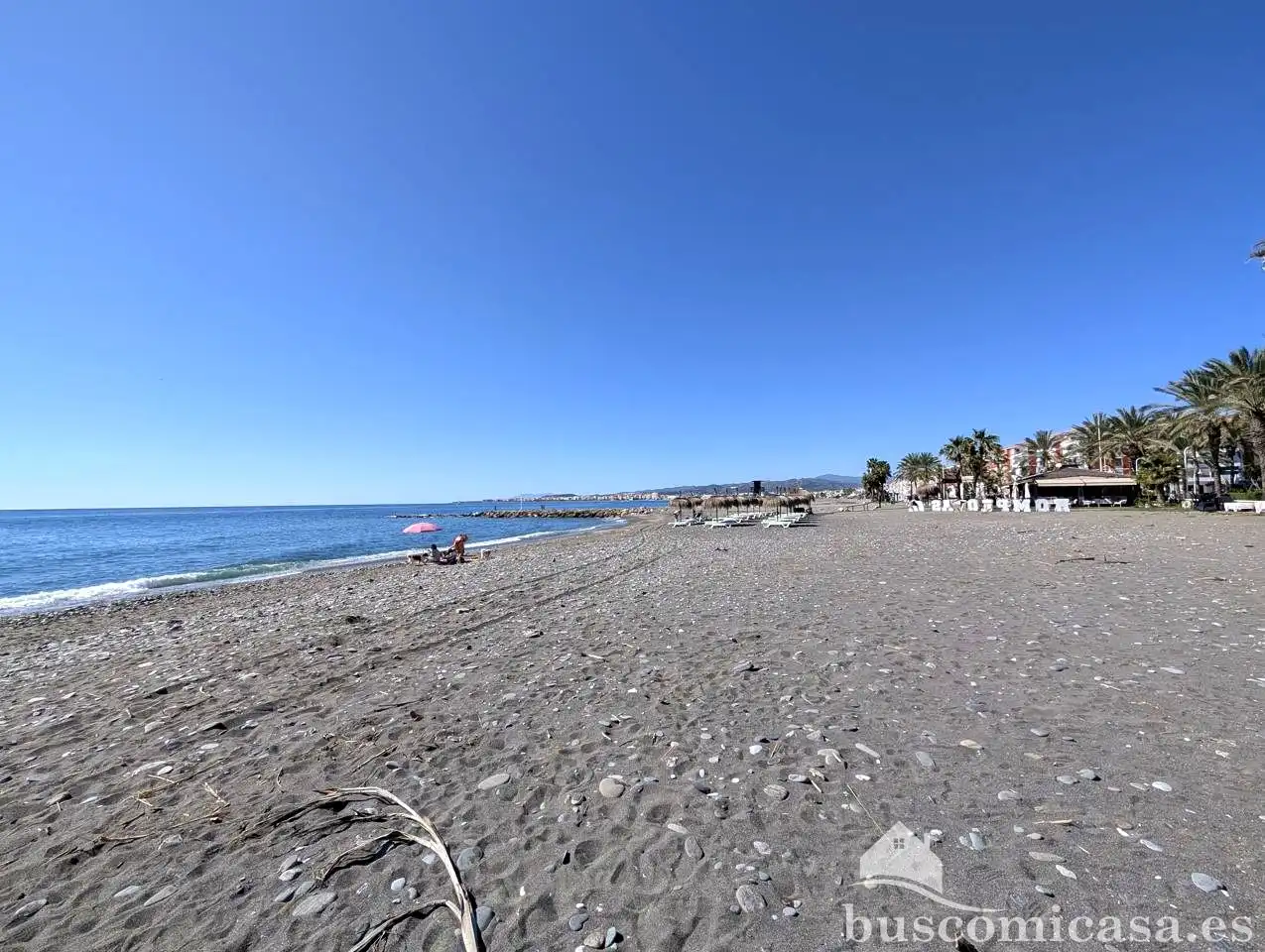 Vista exterior de Planta baja en venta en Algarrobo con Jardín privado, Terraza y Amueblado