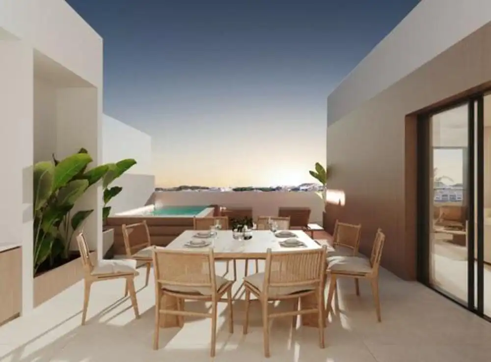 Terrassa de Apartament en venda en Marbella amb Aire condicionat, Terrassa i Piscina