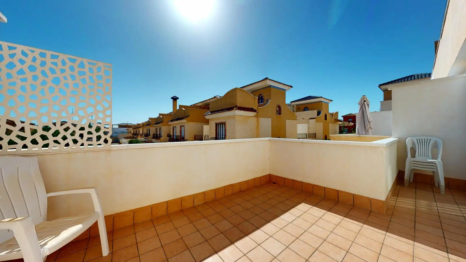 Terrace of Detached homes for sale in Pilar de la Horadada  with Air Conditioner, Terrace and Community pool