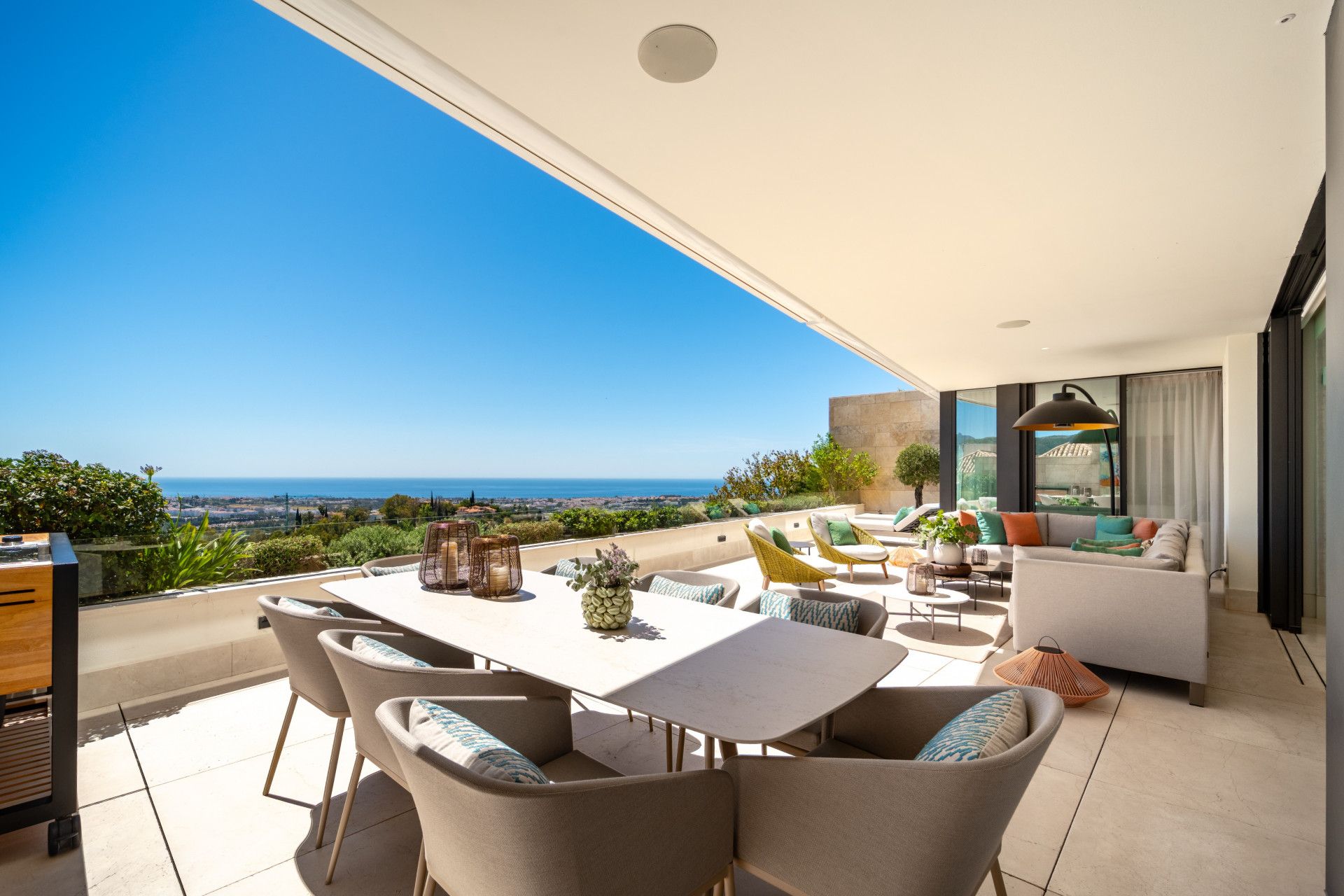 Terrassa de Apartament en venda en Benahavís amb Aire condicionat, Terrassa i Traster