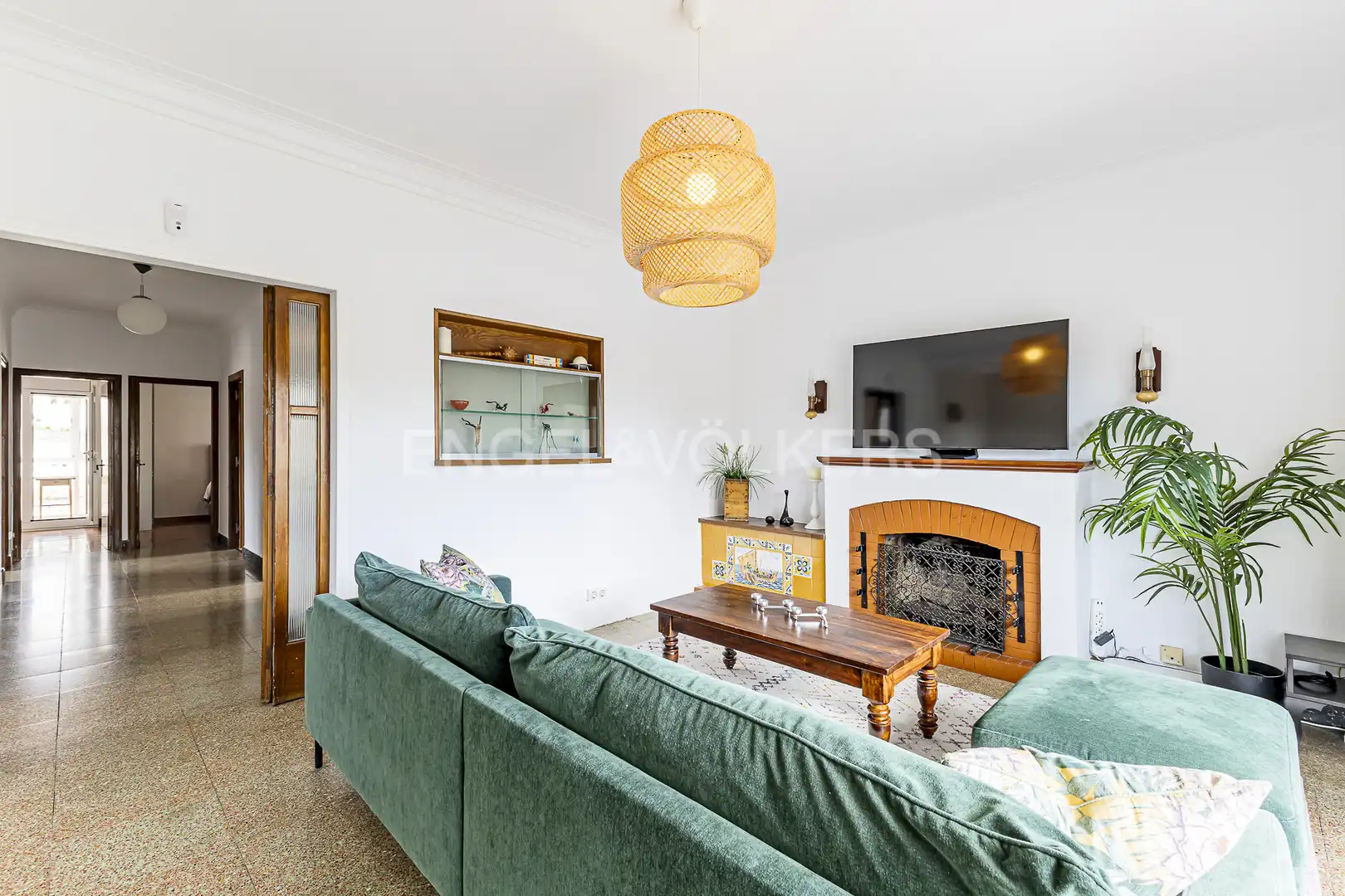 Living room of Flat for rent in Castelldefels  with Air Conditioner, Heating and Private garden