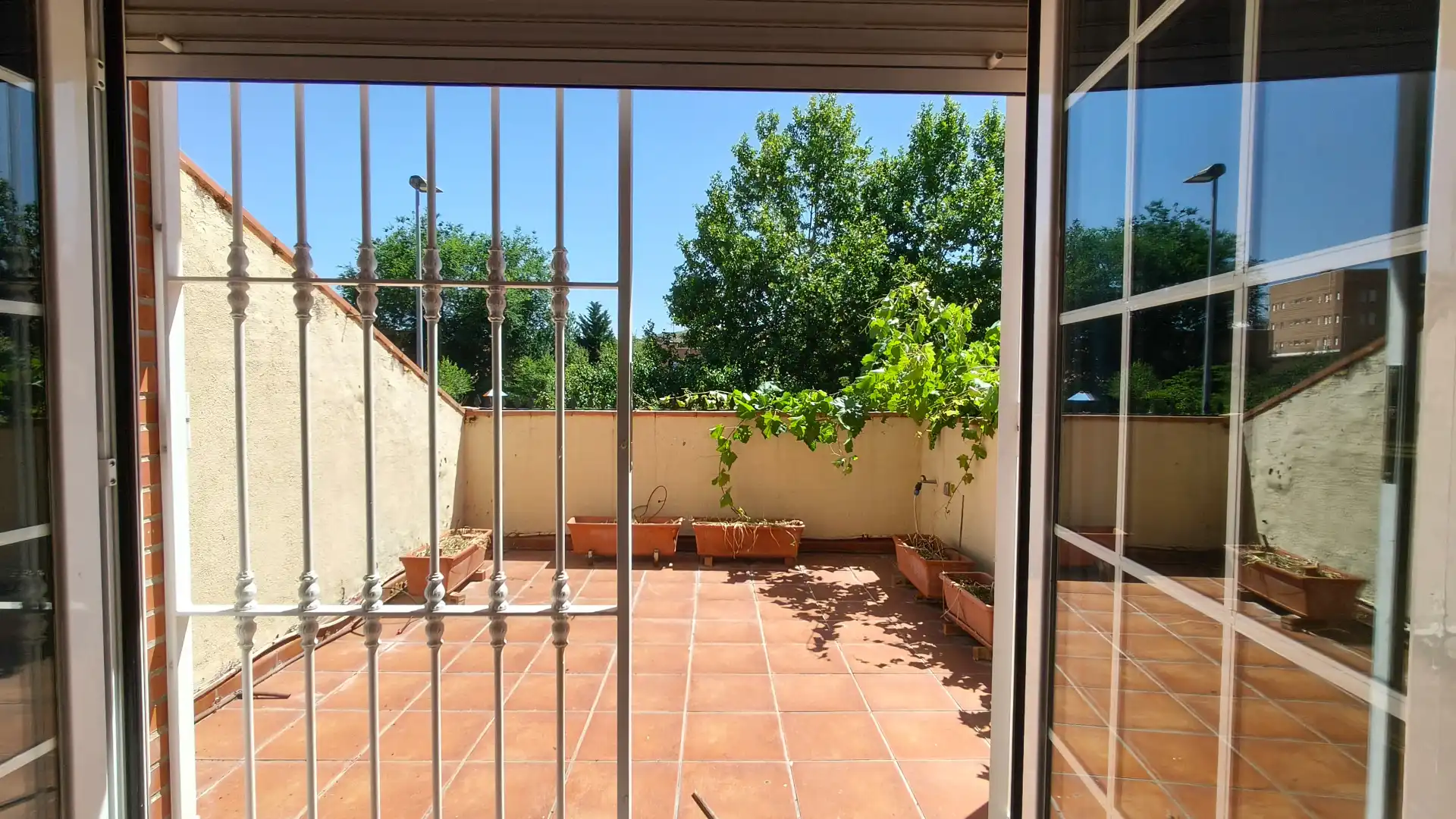 Terraza de Casa adosada en venta en Rivas-Vaciamadrid con Aire acondicionado, Calefacción y Jardín privado