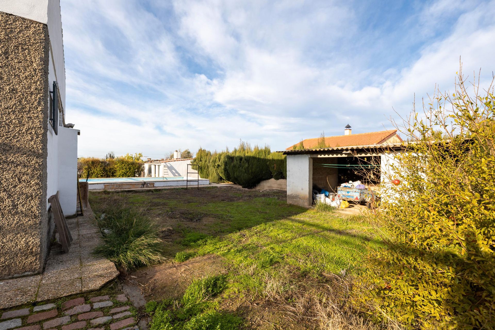 Jardí de Casa o xalet en venda en Maracena amb Aire condicionat i Piscina