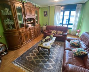 Living room of Flat for sale in Langreo  with Heating, Parquet flooring and Storage room