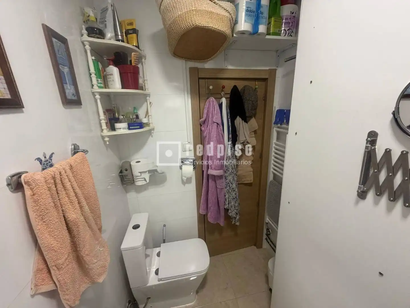 Badezimmer von Wohnung zum Verkauf in Madrid mit Klimaanlage und Heizung