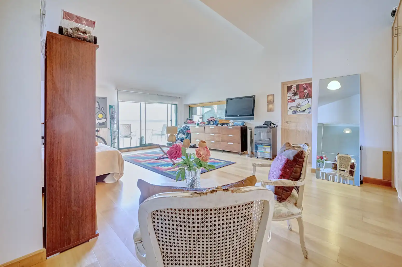 Sala de estar de Casa o chalet en venta en Valle de Egüés / Eguesibar con Jardín privado y Terraza